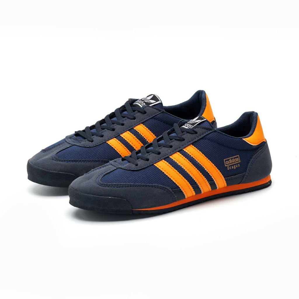 Interpretar Electrónico adherirse Envío gratis - zapatillas de deporte de los hombres zapatos para correr Adidas  Dragon Navy naranja zapatos deportivos para hombre | Shopee México