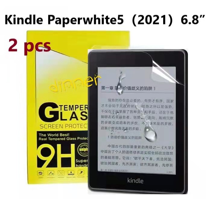 Protector De Pantalla De Vidrio Templado Para Kindle Paperwhite 5 2021 6,8  Pulgadas 11a Generación Película Transparente