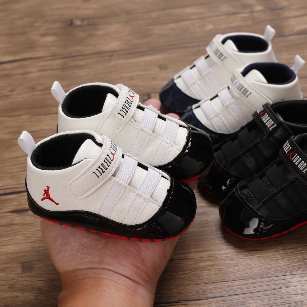 Zapatos De Bebé Niño Jordan Tema Deportes Recién Nacido Caminar Zapatillas Deporte Para Fiesta De Moda 0-18 Meses | Shopee México