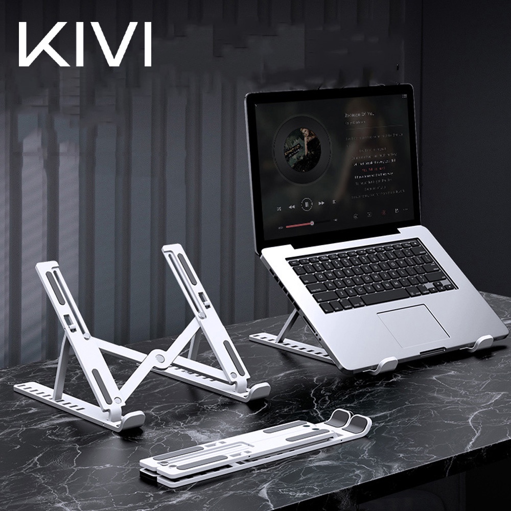 Soporte portátil portátil plegable Base de soporte portátil soporte para  Macbook Pro Lapdesk PC ordenador portátil titular de la almohadilla de