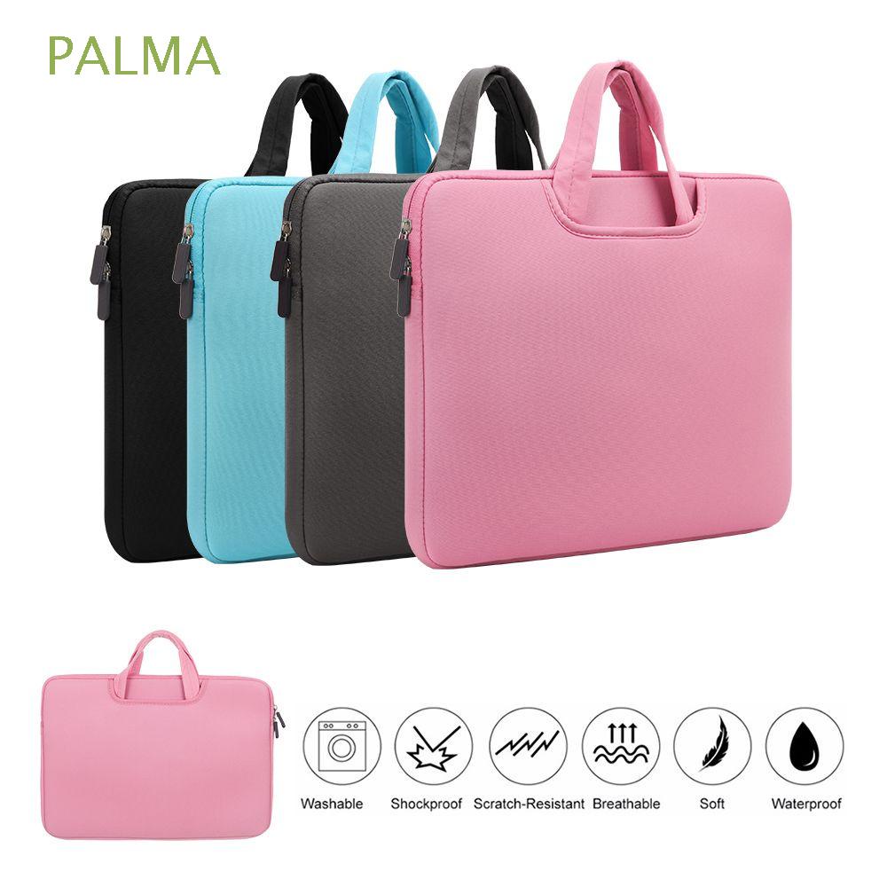  Bolsa para laptop para mujer, bolsa de mano para laptop de 15.6  pulgadas, bolsa de cuero impermeable para computadora, bolsa de mano ligera  de negocios, bolsa de hombro de gran capacidad