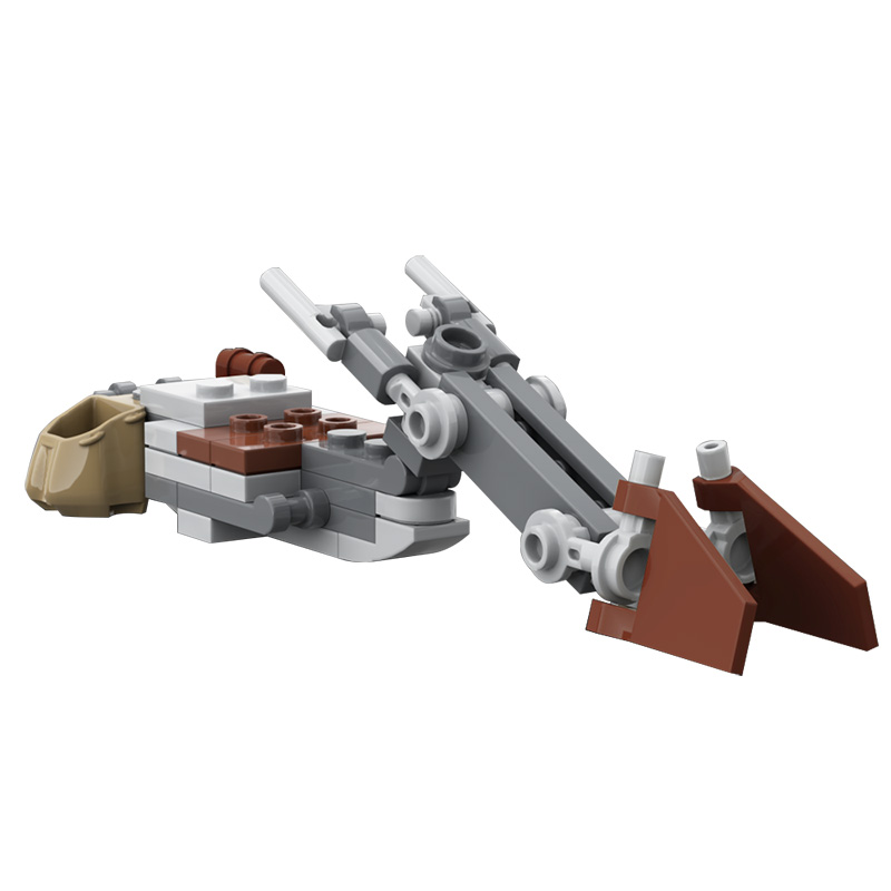 Mandalorian best sale lego speeder