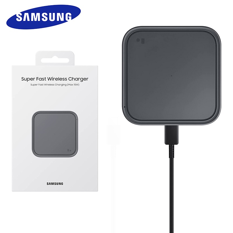 ▷ Samsung Cargador Inalámbrico Rápido 15W, EP-P2400TBEGWW ©