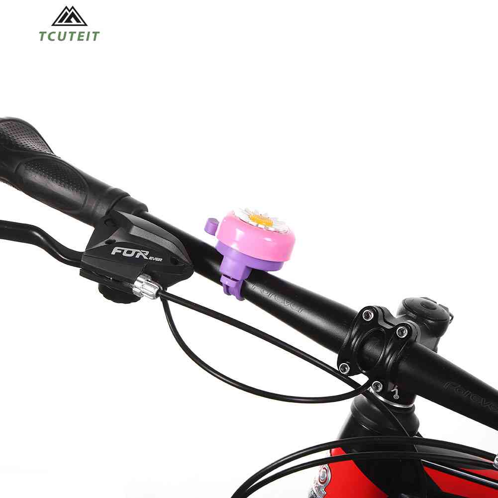 Cuerno de bicicleta para niños Campana de bicicleta para niñas o niños  (rosa)