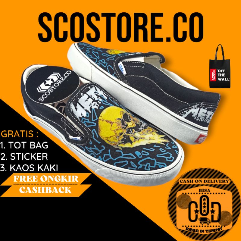 Zapatillas vans iron maiden letra sale