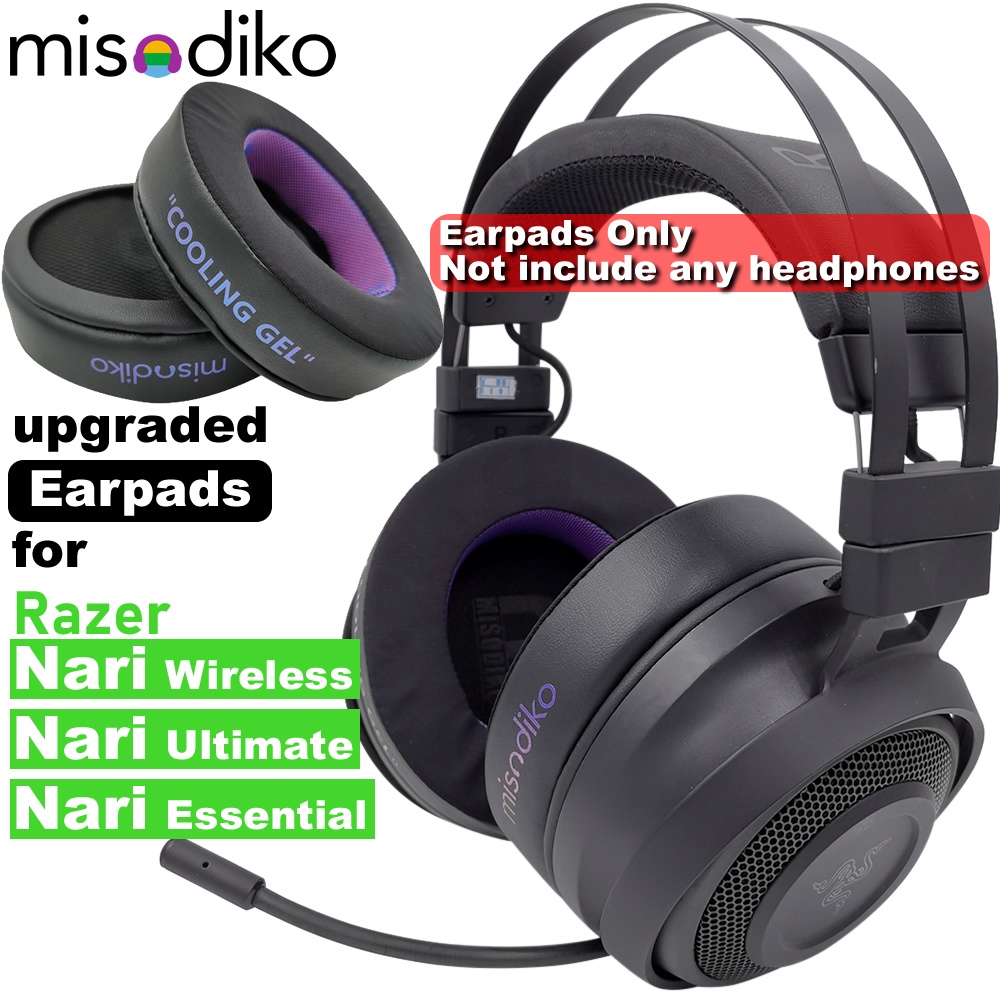 Misodiko almohadillas de repuesto mejoradas para auriculares para