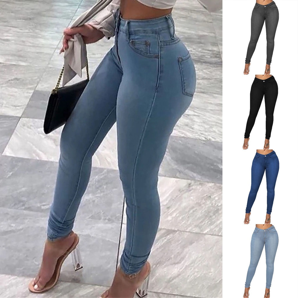 Pantalon de mezclilla discount mujer cintura alta