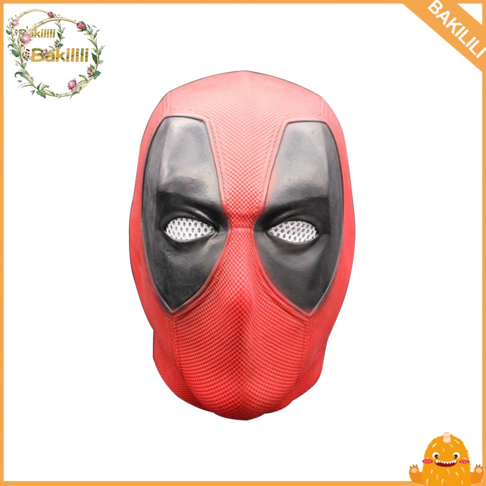 BK] Máscara De Látex De Halloween Deadpool Cara Completa Cubierta De Cabeza  Disfraz Fiesta Prop | Shopee México