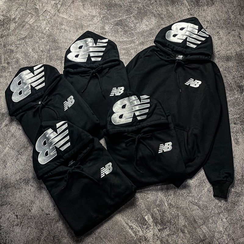 SUDADERA NEW BALANCE DE CAPUCHA PARA HOMBRE