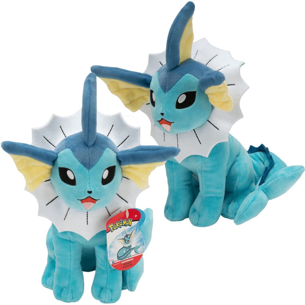 Pokemon Vaporeon Aquana Cuddly Toy 20 cm-Peluche-Nuevo 2022 Plush-Juguete  Con Licencia Oficial | Shopee México