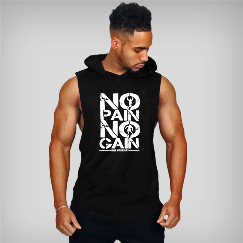 Camiseta sin Mangas de Gimnasio para Hombre Camiseta de Men Fitness Shirts  