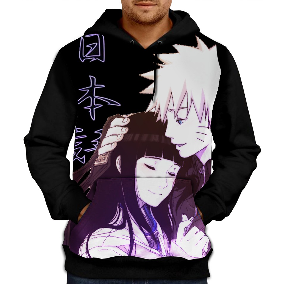 Naruto Hinata 3D Anime Chamarra | Shopee México