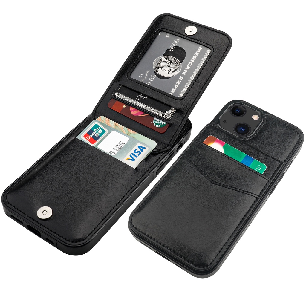 Cavor Magsafe - Cartera Magsafe magnética para Apple Wallet 14 Pro Max/14  Pro/15/14 Plus/13/12 MagSafe, cartera para teléfono, funda de crédito para