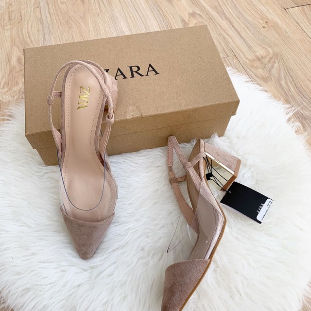 Zapatos zara online transparentes