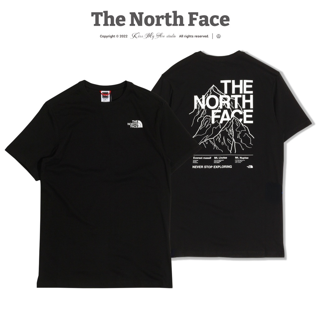 North face online camisetas