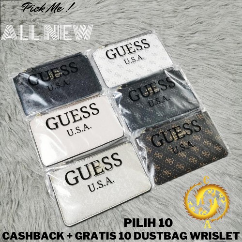 Muñequera guess online negra