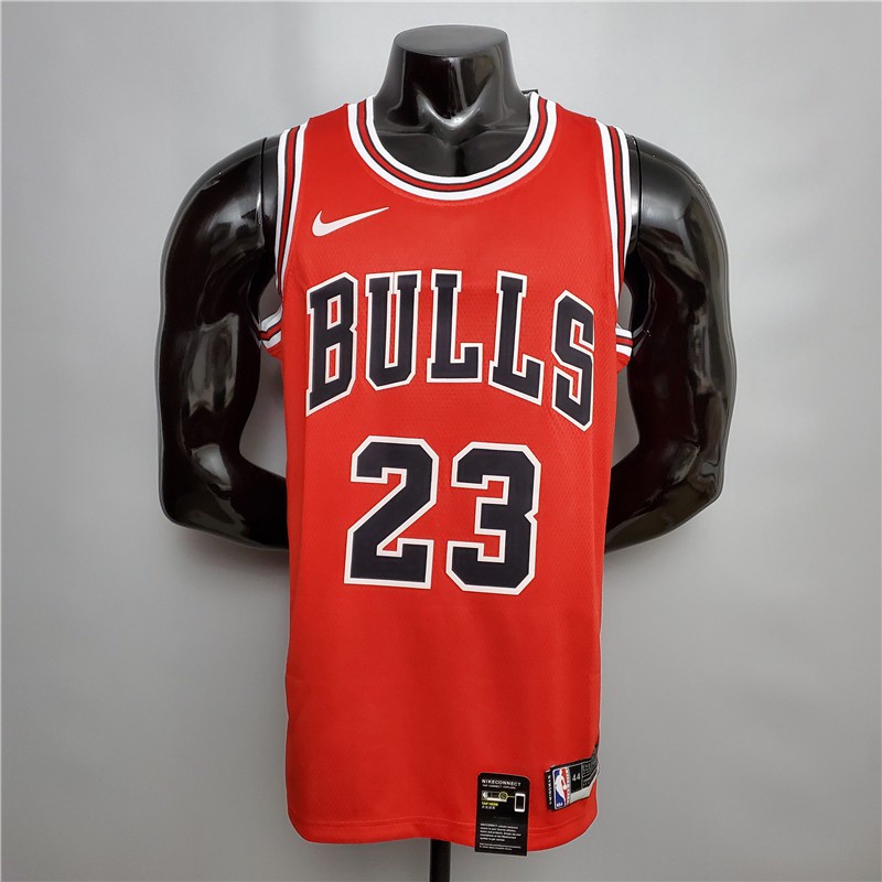 Camiseta jordan best sale bulls roja