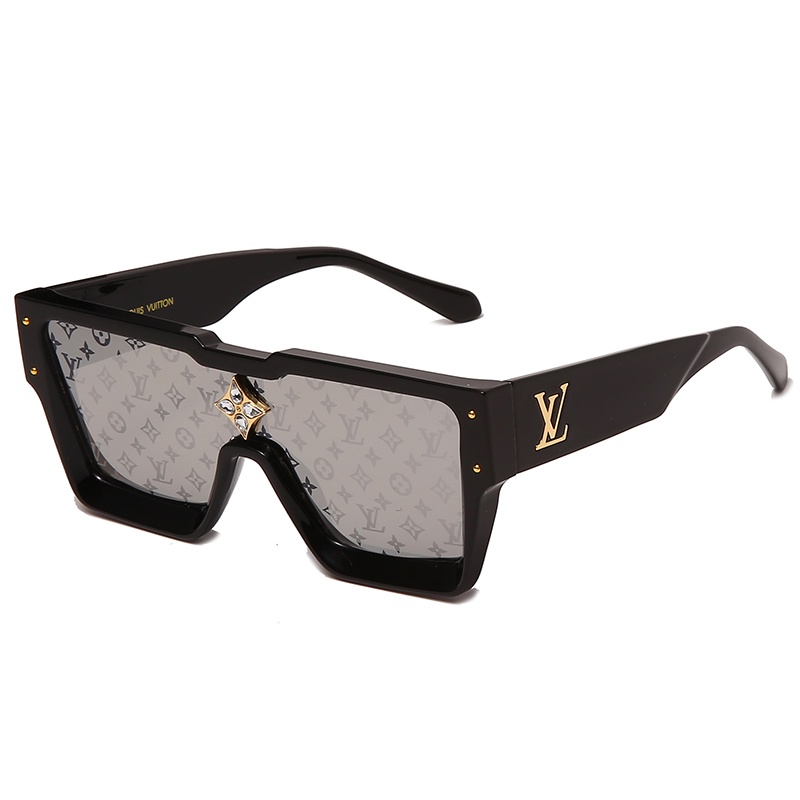 Louis VUITTON LV 96006 marca de lujo diseño de moda clásico estilo  millonario Retro gradiente lente gafas de sol hombres gafas