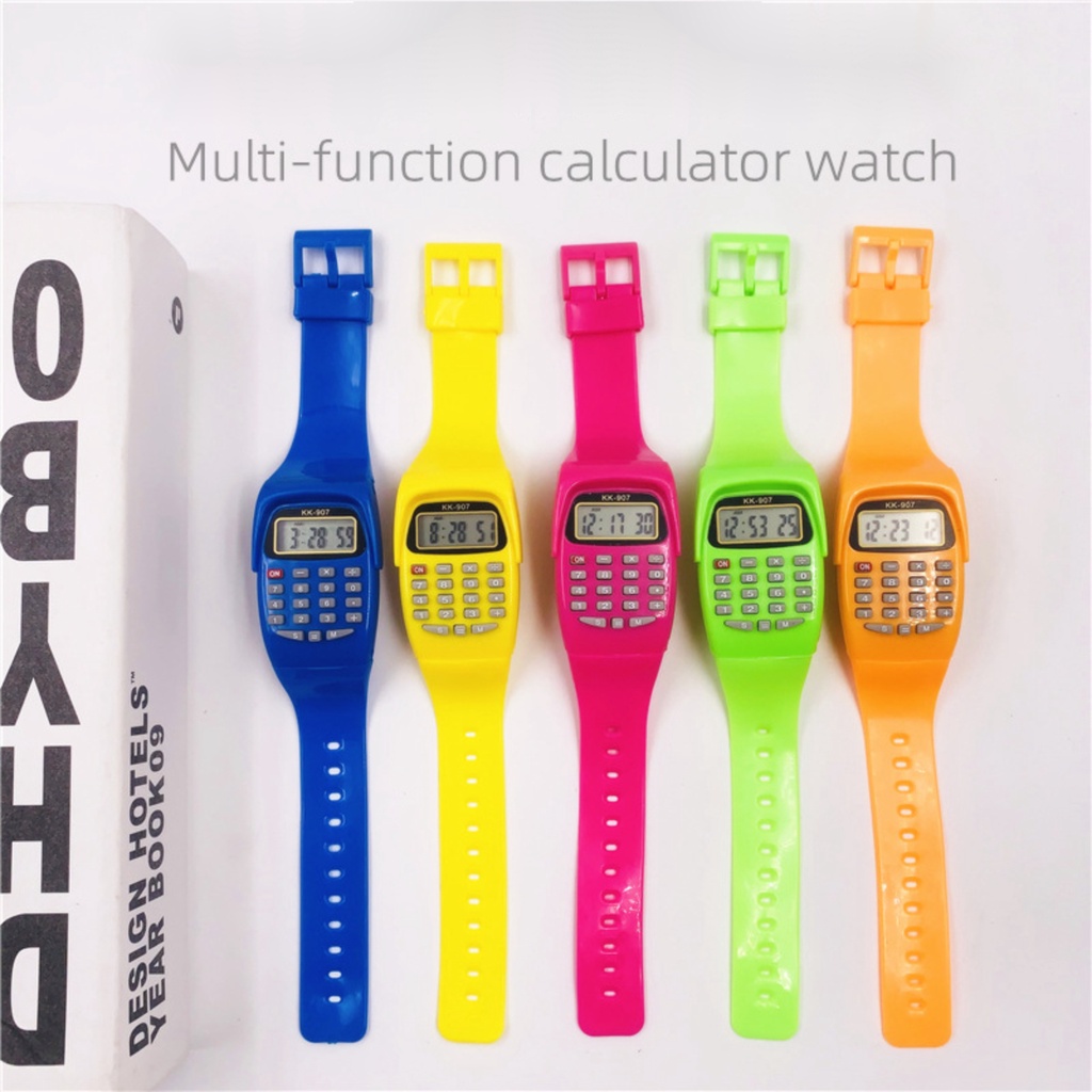 Reloj calculadora infantil, en 7 colores a elegir, por 1,29 euros y envío  gratis