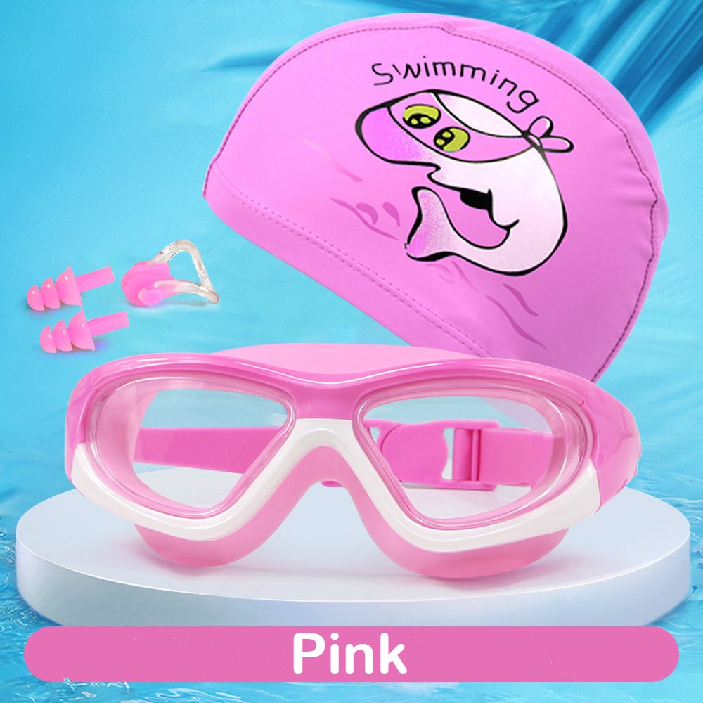  Ebeth Gafas de natación para niños, gafas de natación para  niños y niñas de 3 a 12 años, princesa rosa : Deportes y Actividades al  Aire Libre