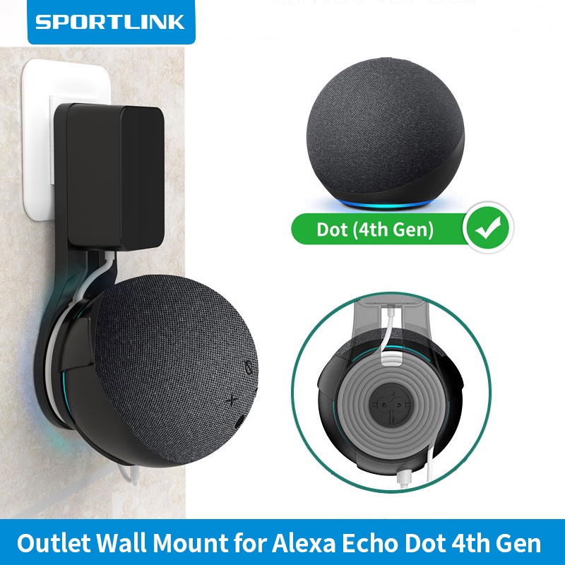 SPORTLINK-colgador de soporte de montaje en pared para Alexa