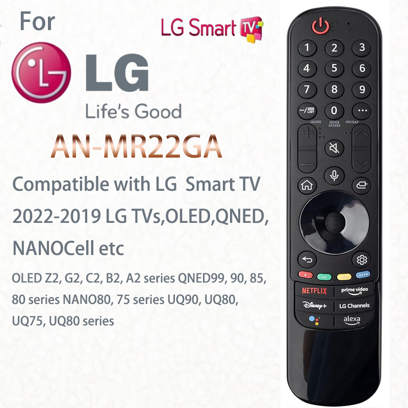 Remote-Magic Control para LG-Smart TV-Mando a Distancia-Universal con  Función de Puntero,Compatible con MR20GA MR19BA MR18BA (Sin Función de Voz)  : : Electrónica