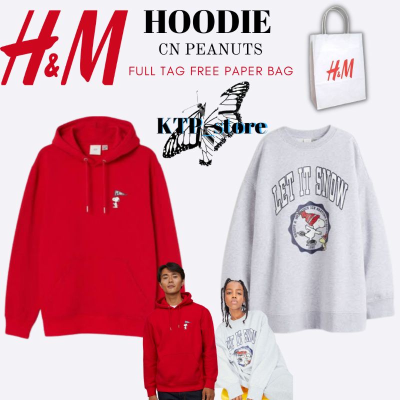 H&m cheap snowman hoodie