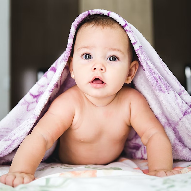 Diademas para bebés y niños pequeños de 0 a 1 año (0-3 meses, color  melocotón)