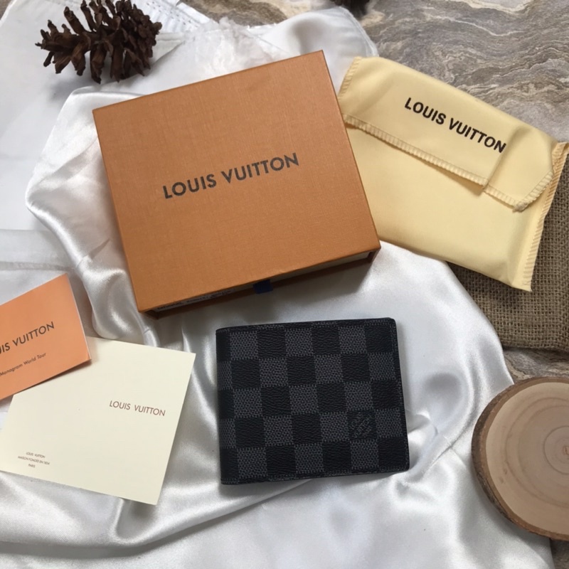 Louis Vuitton Cartera Para Caballero Premium Espejo 1:1