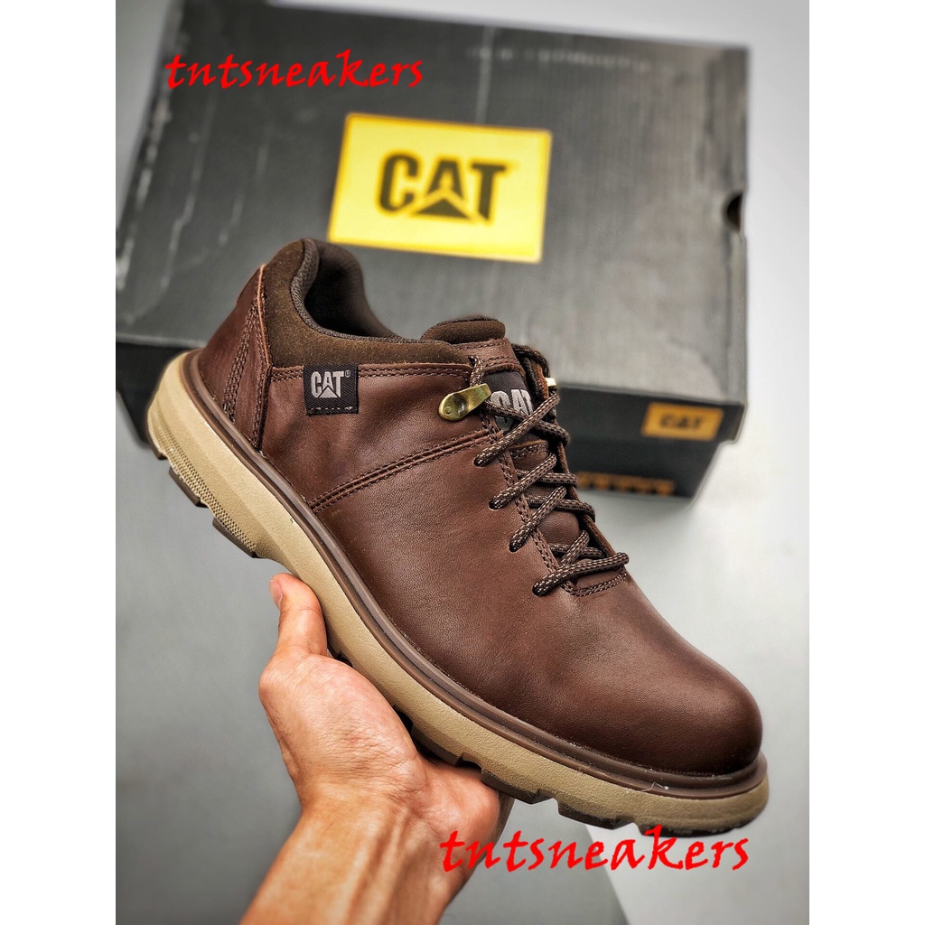 Calzado Original Caterpillar CAT Para Hombre/Trabajo De Cuero