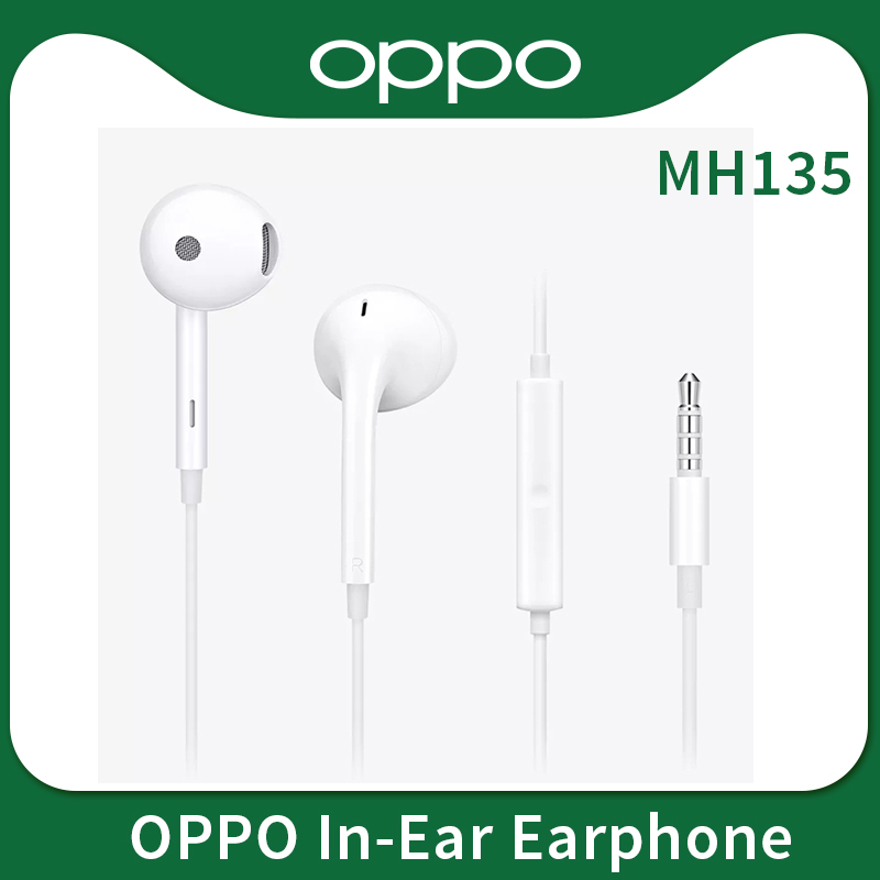 Auriculares Oppo MH135 Jack 3,5mm Blanco - Auriculares - Los