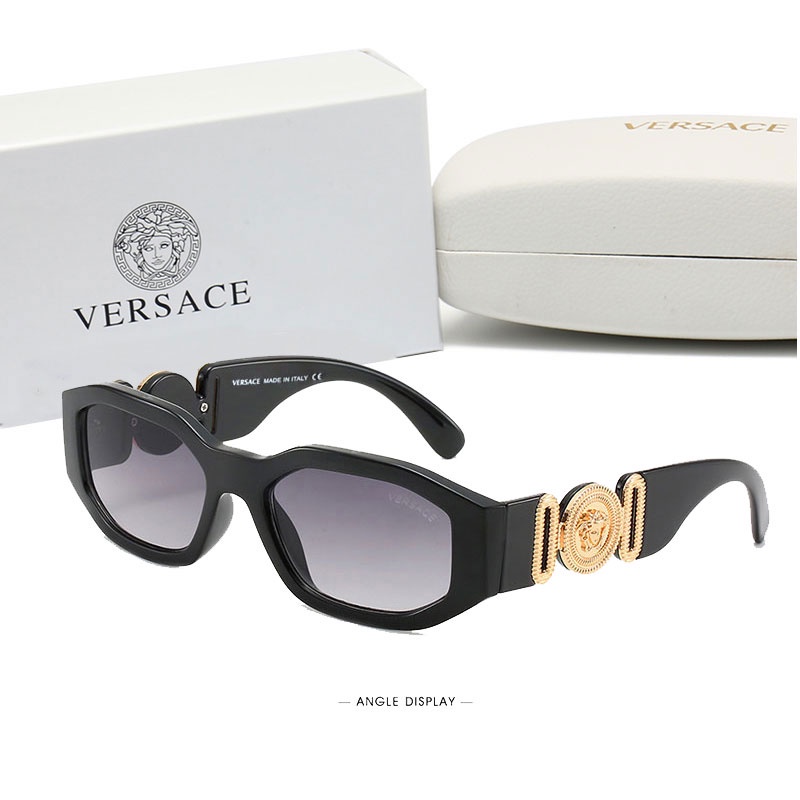 Gafas De Sol Retro UV400 Versace Steampunk Con Ropa Cuadrada Para Hombre  Diseño De Marca