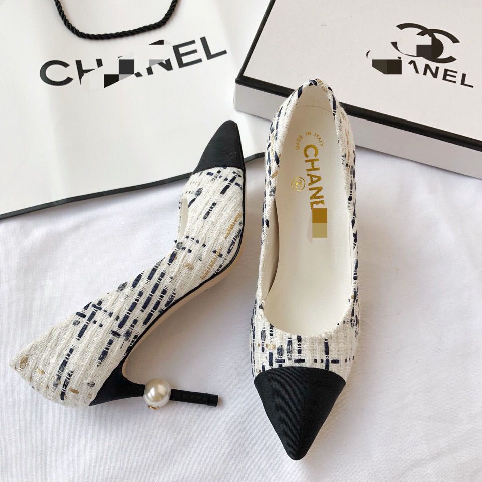 Chanel Zapatos Individuales Originales Tacones Altos 2021 Nuevo