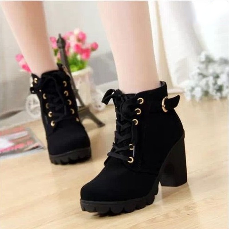 Botas con best sale tacon para mujer