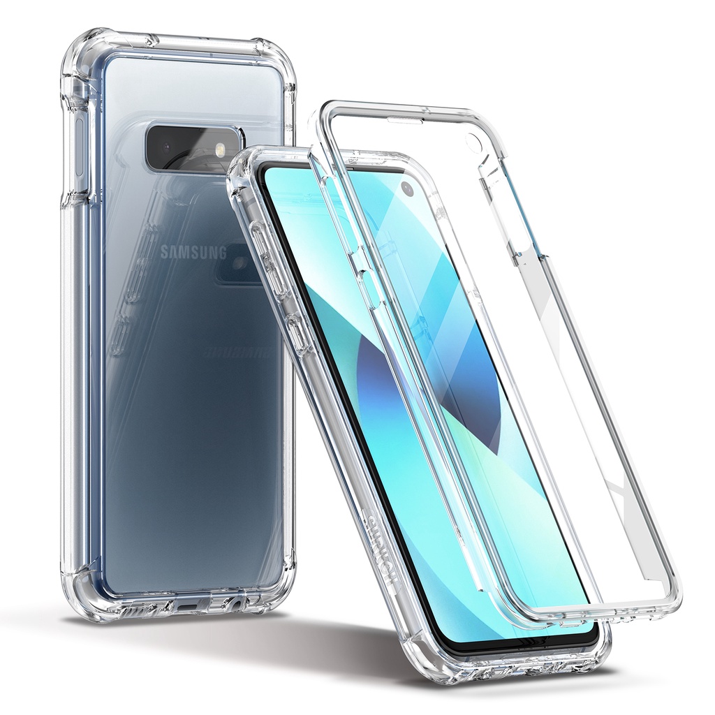SURITCH Funda para Samsung Galaxy S23 Ultra, protector de pantalla  integrado, protección de doble capa, protección completa, a prueba de  golpes