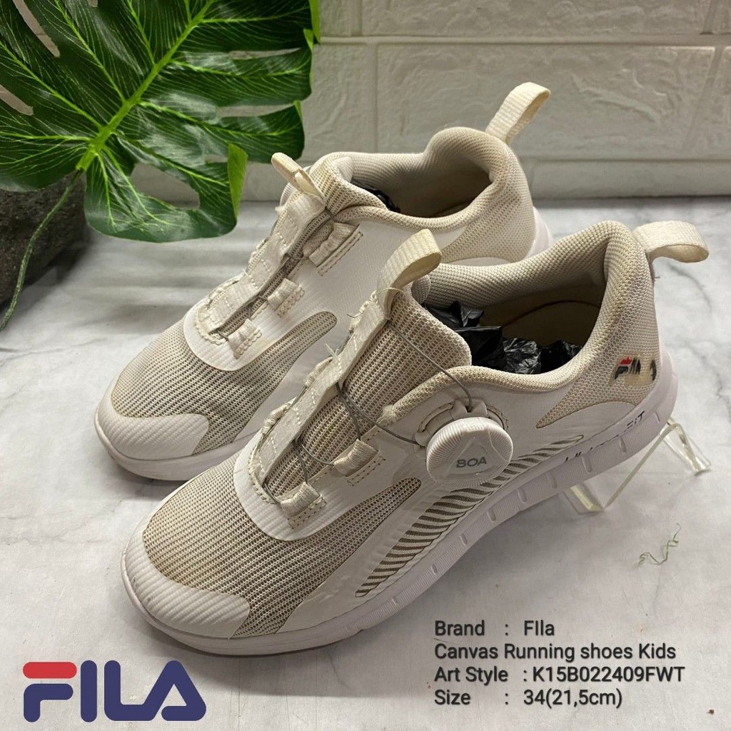 Zapatos fila outlet talla 34 niños