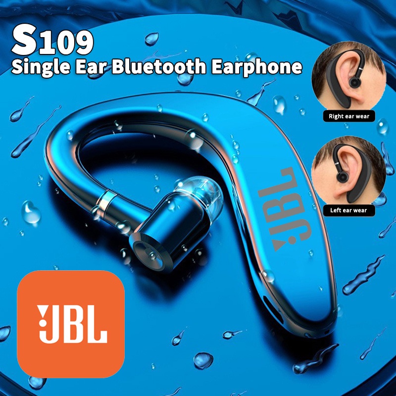 Auricular jbl T110 Microfono Cable Plano Azul - La Medica