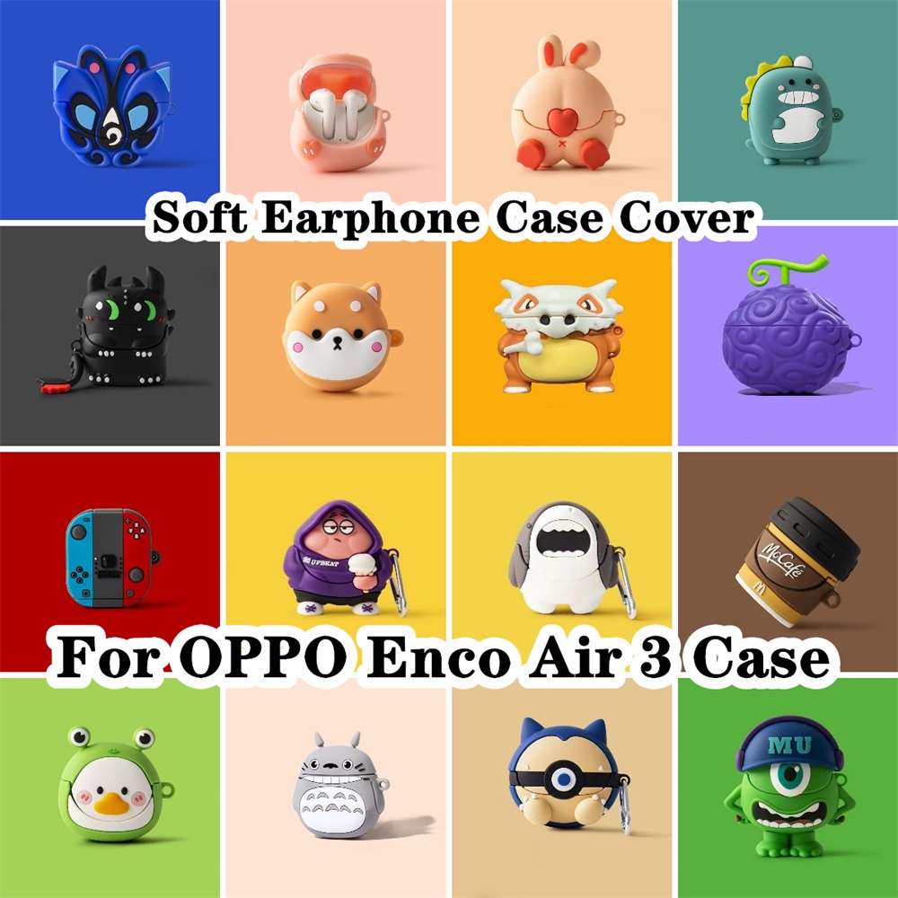 Funda de dibujos animados para OPPO Enco Air 2 Pro, patrón de