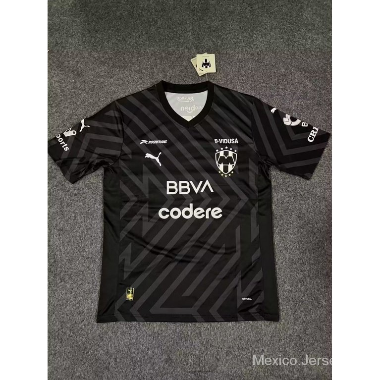 Playera rayados 2024 negra