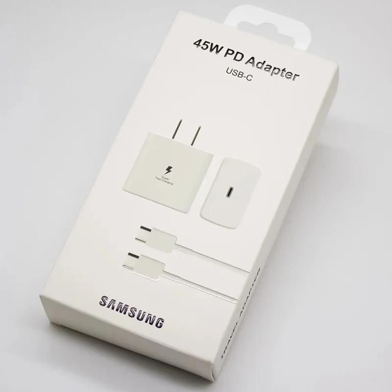 Cargador de carga súper rápida PD, adaptador de corriente para Samsung  Galaxy S24, S23, S22, S21, S20, Note 20, Ultra 10 Plus, Z Flip Fold 5, 4,  3, 2, 45W - AliExpress