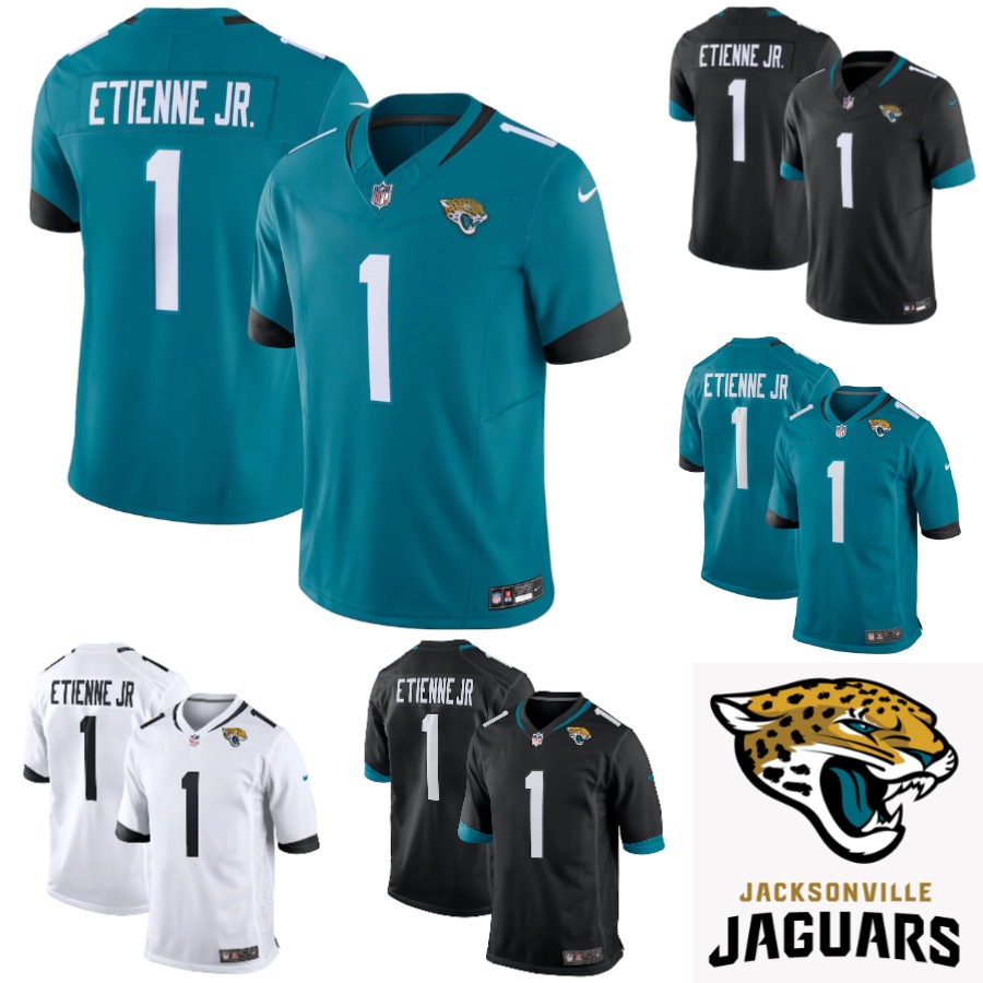 Men's Nike Travis Etienne Teal Jacksonville Jaguars Vapor F.U.S.E. Limited Jersey Size: Small