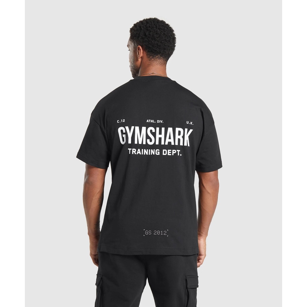 Camiseta Gymshark Hombre Heredada Negro Talla S