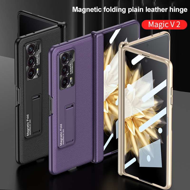 Funda De Terciopelo Mate Para Honor Magic 5 Lite Con Mica