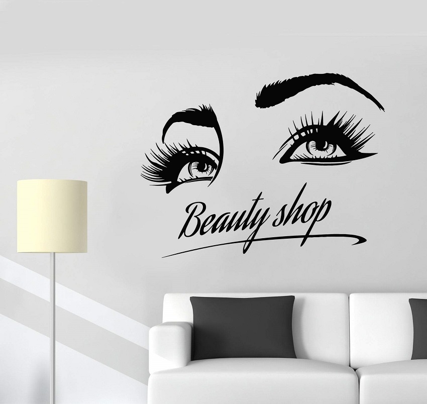  Beauty Shop - Pegatinas decorativas para pared con